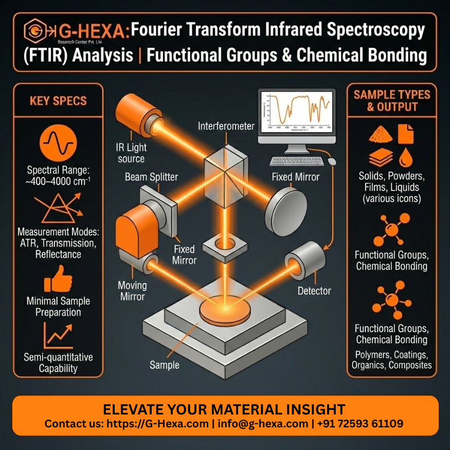 Fourier Transform Infrared Spectroscopy (FTIR) Analysis