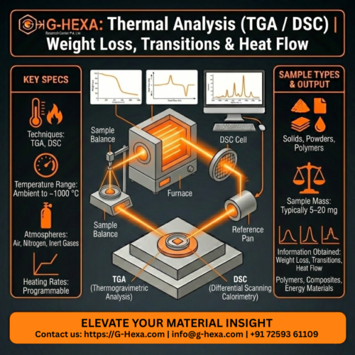 Thermal Analysis (TGA / DSC)